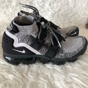 Nike vapormax utility sz 9.5 black white oreo